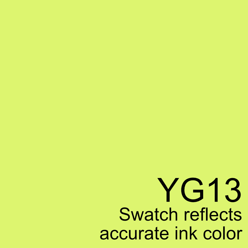 YG13 - Copic Sketch Marker Chartreuse — Violeta Ink